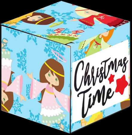 All In One Gift Box - Christmas Angels by Craft Box