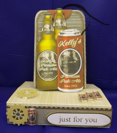 Pop Up Tag Card - Alcohol For Men by Craft Box