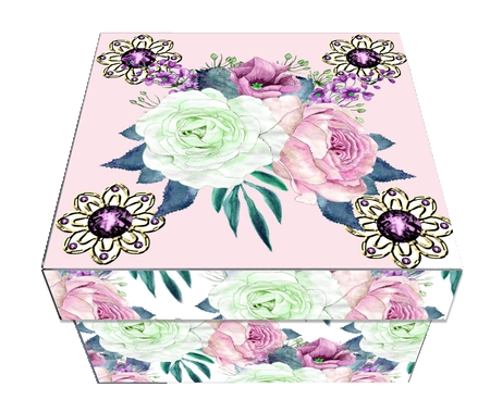 Bouquet and Jewels Gift Box 3 by Craft Box