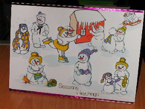 Snowmen Gathering by Craft Box
