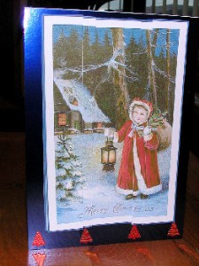 Country Girl with Lantern by Craft Box