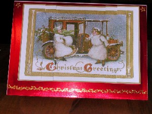 Christmas Vintage Car by Craft Box