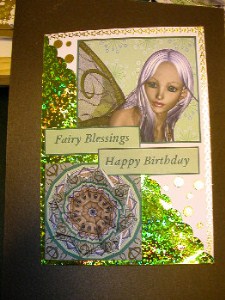 Fairy with Tea Bag Tiles by Craft Box