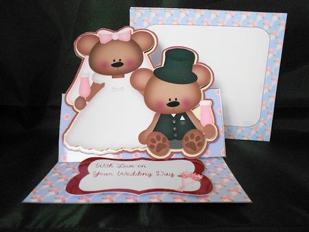 Easel Card - Wedding Day by Craft Box