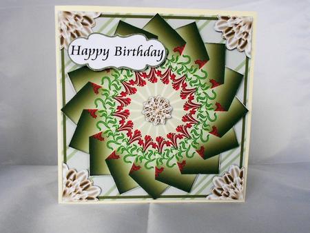 Faux Tea Bag Tiles 19 by Craft Box