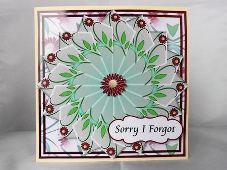 Faux Tea Bag Tiles 17 by Craft Box