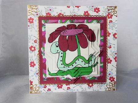 Caterpillar and Flower Star Pyramid by Craft Box