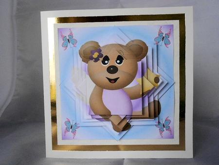 Angel Bear Star Pyramid by Craft Box