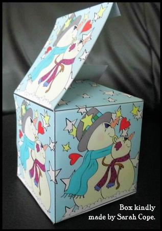 All in One Gift Box - Starstruck Snowmen by Craft Box