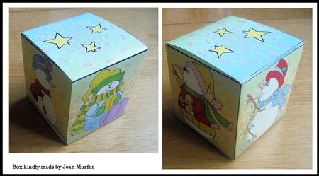 All in One Gift Box - Snowmen by Craft Box