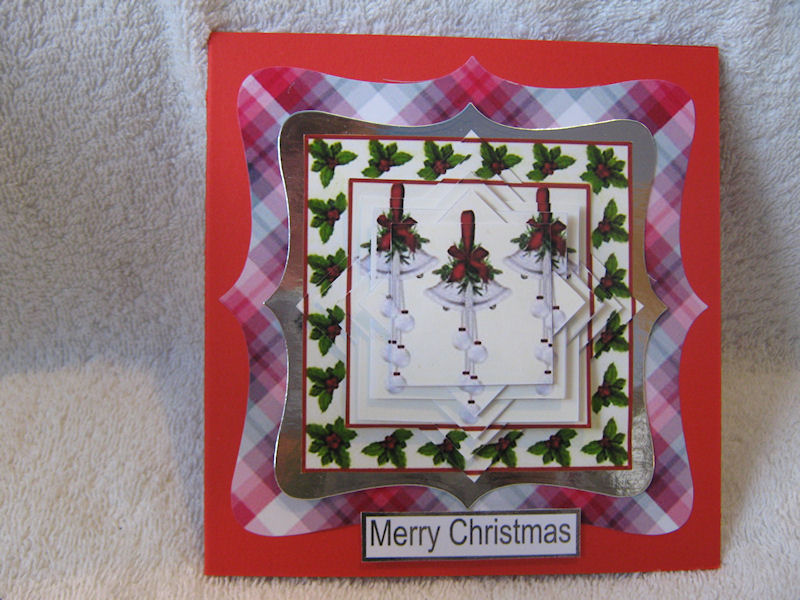 Xmas Bells Star Pyramid by Craft Box
