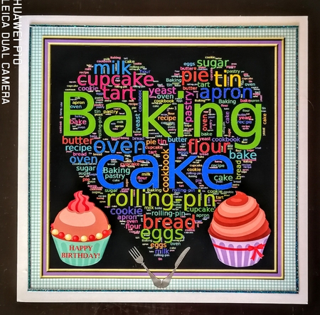 WORD HEART - BAKING by S.Elisabet Osborn Wright