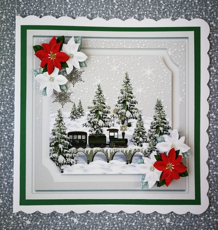 Wintery Christmas Scene Mini Kit by S.Elisabet Osborn Wright