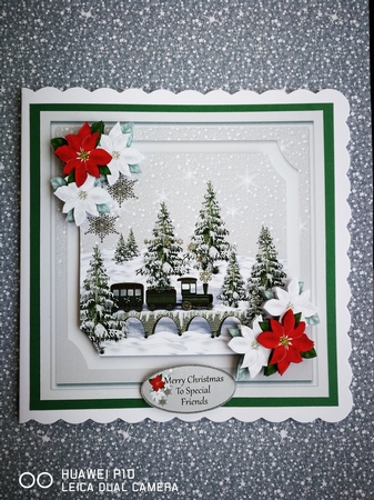 Wintery Christmas Scene Mini Kit by S.Elisabet Osborn Wright