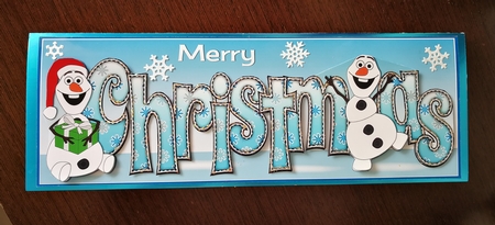Frozen Snowmen CHRISTMAS large dl by S.Elisabet Osborn Wright
