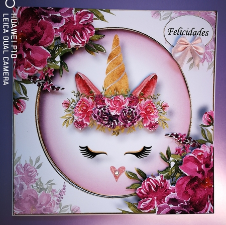 Floral Unicorn Crown Bumper Kit 2 by S.Elisabet Osborn Wright