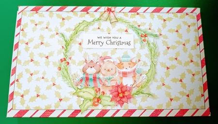 Snowy Friends Money Wallet 6 by S.Elisabet Osborn Wright