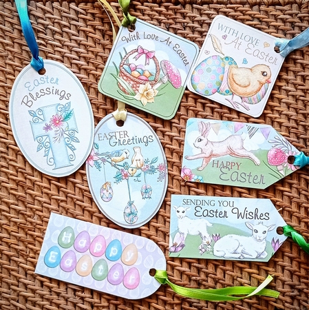 Easter Gift Tags by S.Elisabet Osborn Wright