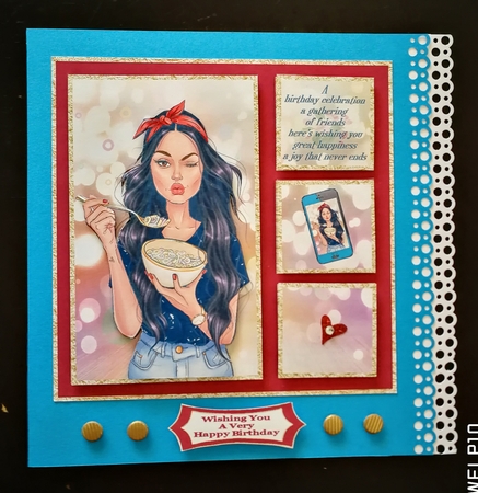 A Birthday Celebration - 8x8 Mini Kit by S.Elisabet Osborn Wright