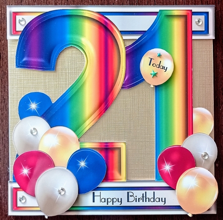21 Today - Rainbow by S.Elisabet Osborn Wright