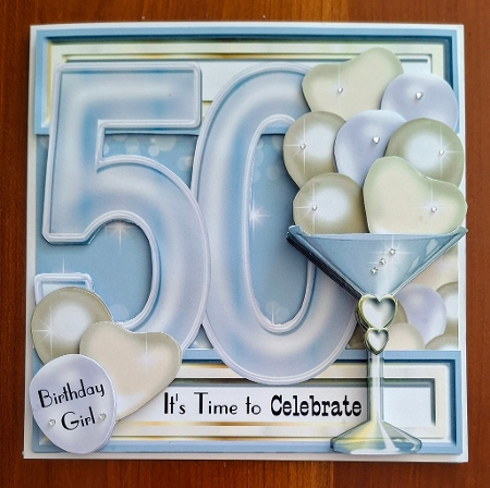 Special Birthday Cocktail Celebration 50 Today by S.Elisabet Osborn Wright
