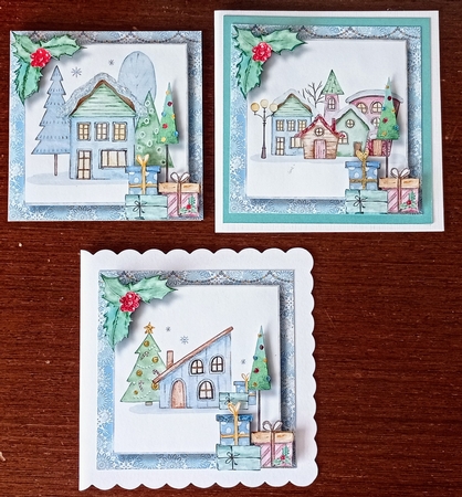 Christmas House Bumper Kit by S.Elisabet Osborn Wright