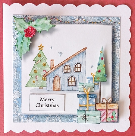 Christmas House Bumper Kit by S.Elisabet Osborn Wright