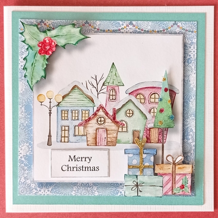 Christmas House Bumper Kit by S.Elisabet Osborn Wright