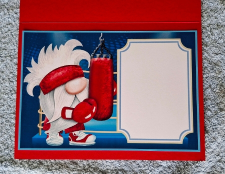 2 Boxing gnome card fronts/toppers by S.Elisabet Osborn Wright