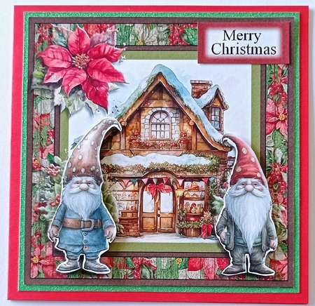 Gnome For Christmas Topper 2 by S.Elisabet Osborn Wright