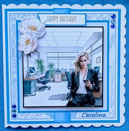 The Blonde Business Woman by S.Elisabet Osborn Wright