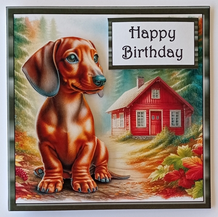 Forest Cabin Dogs (2) 4 by S.Elisabet Osborn Wright