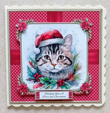 Meowy Christmas - Card Two by S.Elisabet Osborn Wright