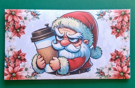 Happy Santa 3 by S.Elisabet Osborn Wright