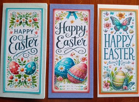 Easter DL Toppers & Bookmarks x 9 by S.Elisabet Osborn Wright