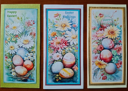 Easter DL Toppers & Bookmarks x 9 by S.Elisabet Osborn Wright