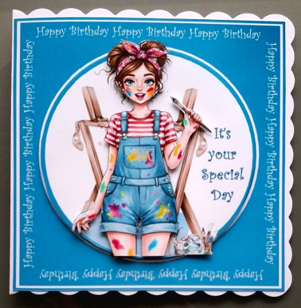 Little Painter by S.Elisabet Osborn Wright