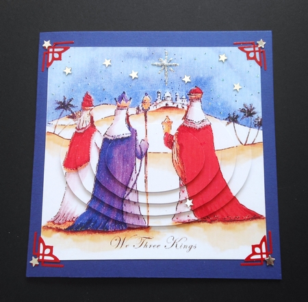 Three Wise Men in Bethlehem,oval Pyramids by S.Elisabet Osborn Wright
