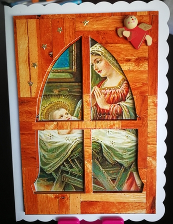 Nativity Window by S.Elisabet Osborn Wright
