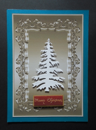 Embossed Metallic Blank Card Fronts Set 4 by S.Elisabet Osborn Wright
