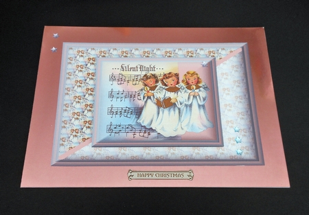 Silent Night Card Front by S.Elisabet Osborn Wright