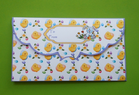 Easter Bunny Moneywallet by S.Elisabet Osborn Wright