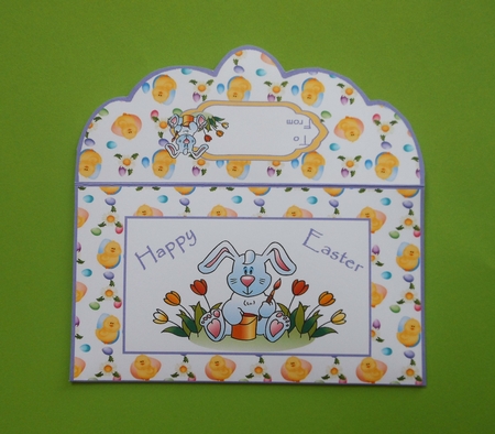 Easter Bunny Moneywallet by S.Elisabet Osborn Wright