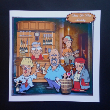 Cheers Male Mini Kit for All Occasions by S.Elisabet Osborn Wright