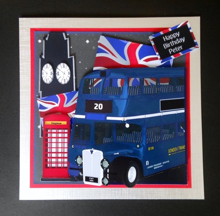 Road Trip - London Nights - the Night Bus by S.Elisabet Osborn Wright