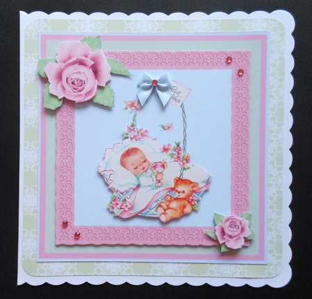 Sleeping Baby Girl Mini Kit by S.Elisabet Osborn Wright