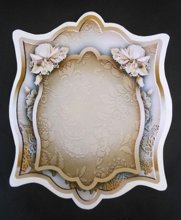 Cream Wedding Invitation by S.Elisabet Osborn Wright