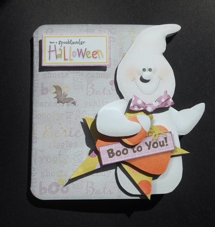 A Spooktacular Halloween Shaped Fold Card Kit by S.Elisabet Osborn Wright