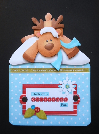 Reindeer Games Over the Top Card Kit by S.Elisabet Osborn Wright