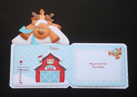 Reindeer Games Over the Top Card Kit by S.Elisabet Osborn Wright